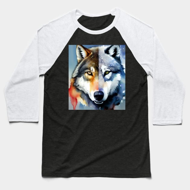 Wolf for you! Baseball T-Shirt by ShadowCarmin